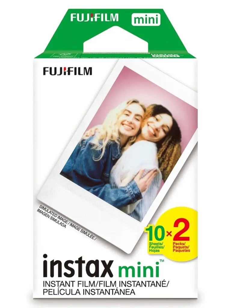 [P-00023] Instax Mini Film instantánea - Paquete doble (20 fotos)